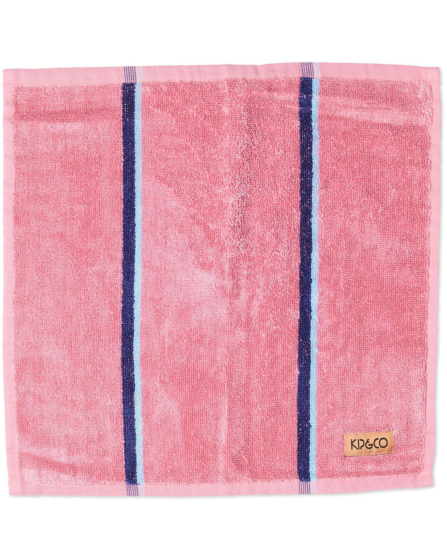 Kip and Co Blushing Stripe Bamboo Terry Face Washer