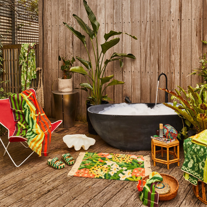 Sage & Clare Chiara Bath Sheet - Zest