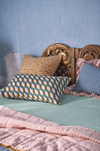 Society of Wanderers Fresco Gingham Linen