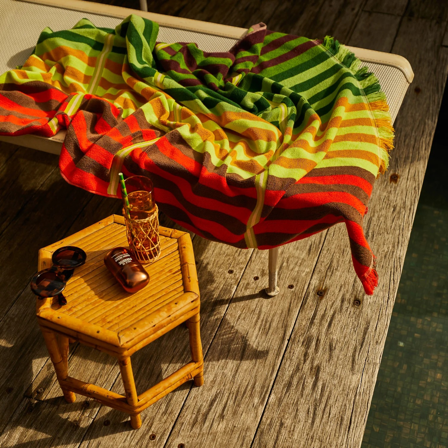 Sage & Clare Chiara Bath Sheet - Zest