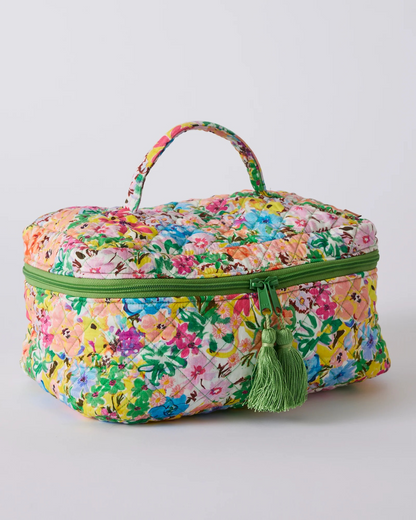Kip and Co Alfresco Quilted Cotton Toiletry Case