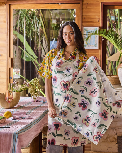 Kip and Co Pretty Pansy Apron