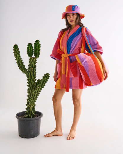 Kip and CO Surfs Up Terry Oversized Beach Bag