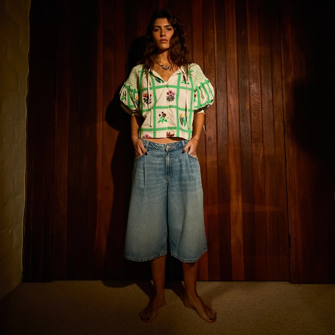 Sage & Clare Florina Blouse - Porcelain
