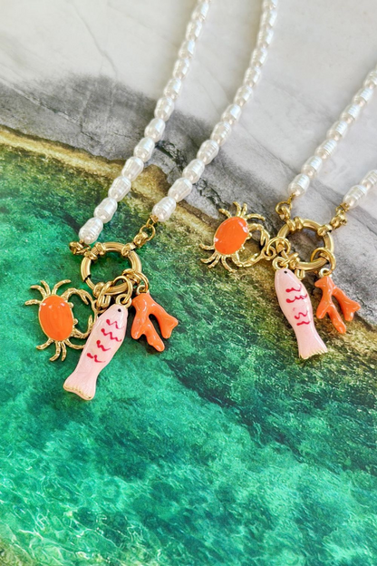 Mosk Melbourne The Sweetest Catch Necklace