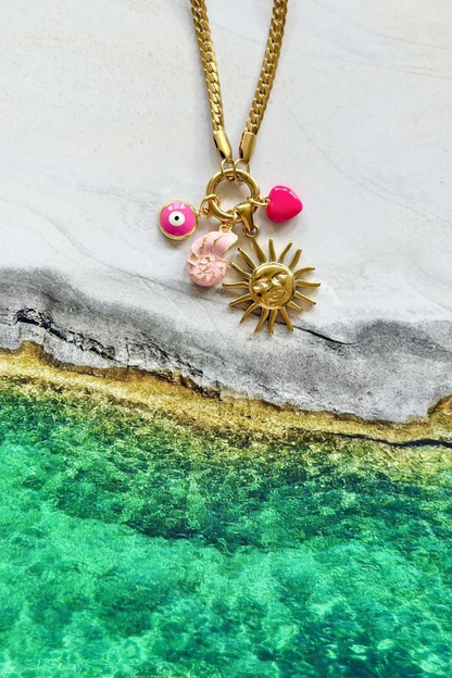 Mosk Melbourne Pink Paradise Necklace