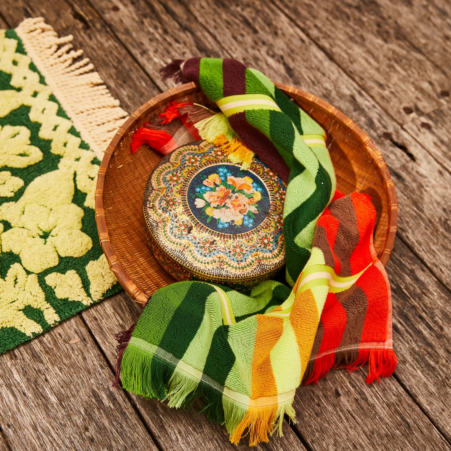 Sage & Clare Chiara Hand Towel - Zest