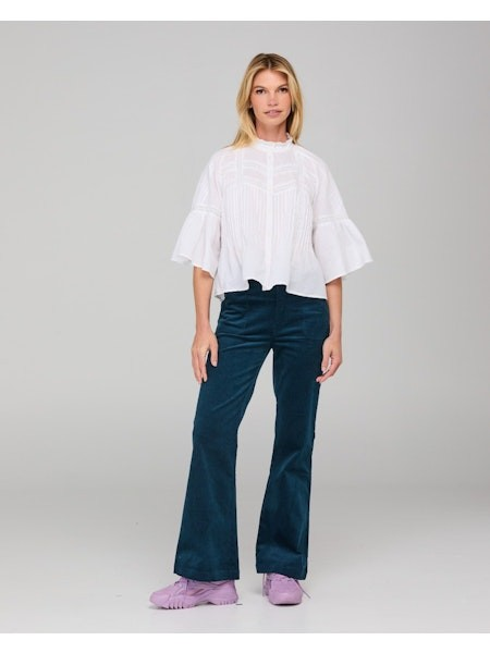 Boom Shankar Haru Shirt Embroidered - White