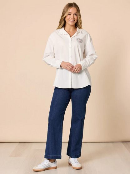 Threadz Sweetheart Shirt - White