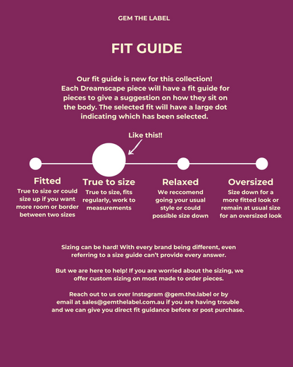 Gem the Label  White Dreamscape Willow Pants