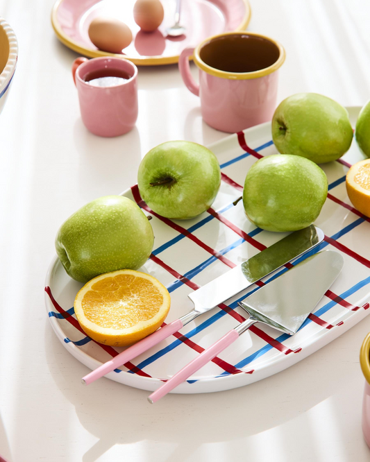 Kip and Co Bon Appetit Tartan Platter