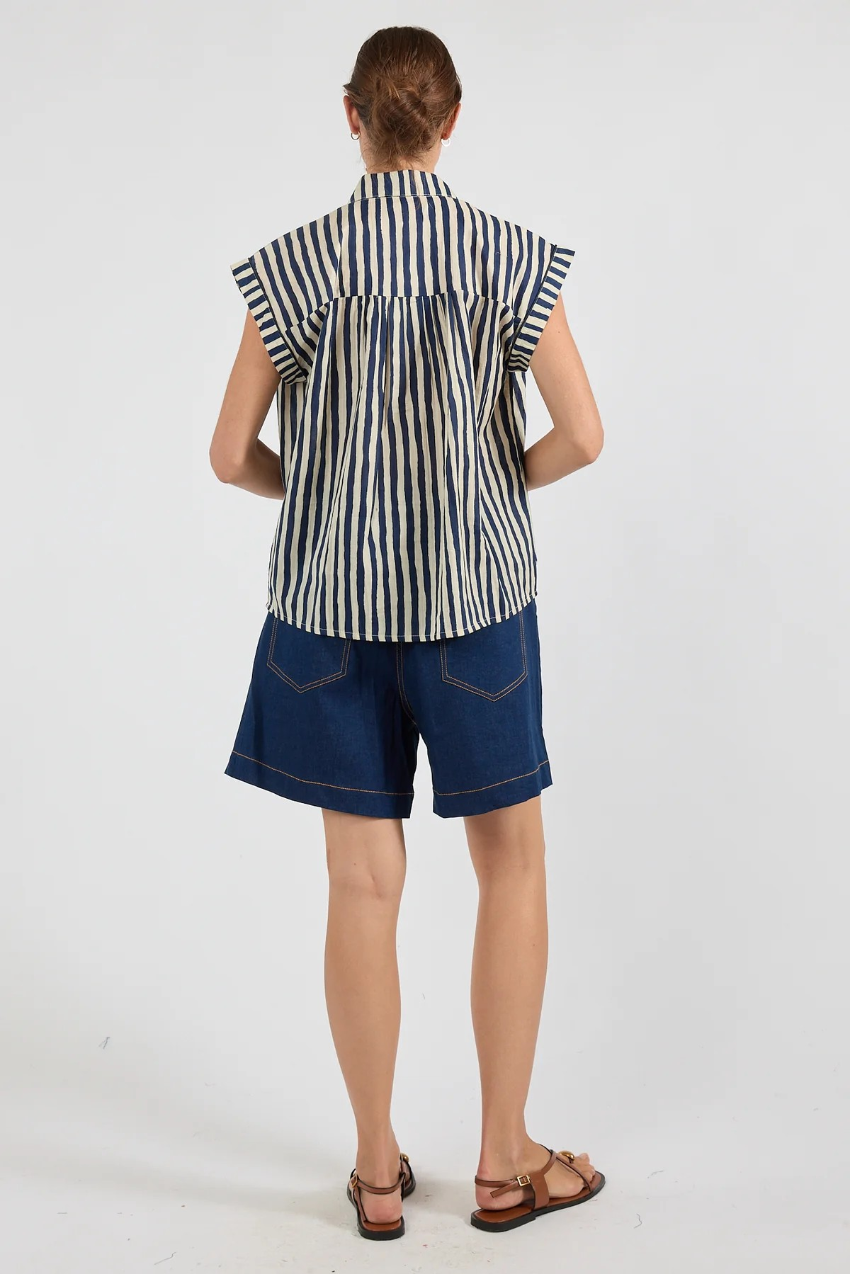 Ibisa Dixie Top - Navy
